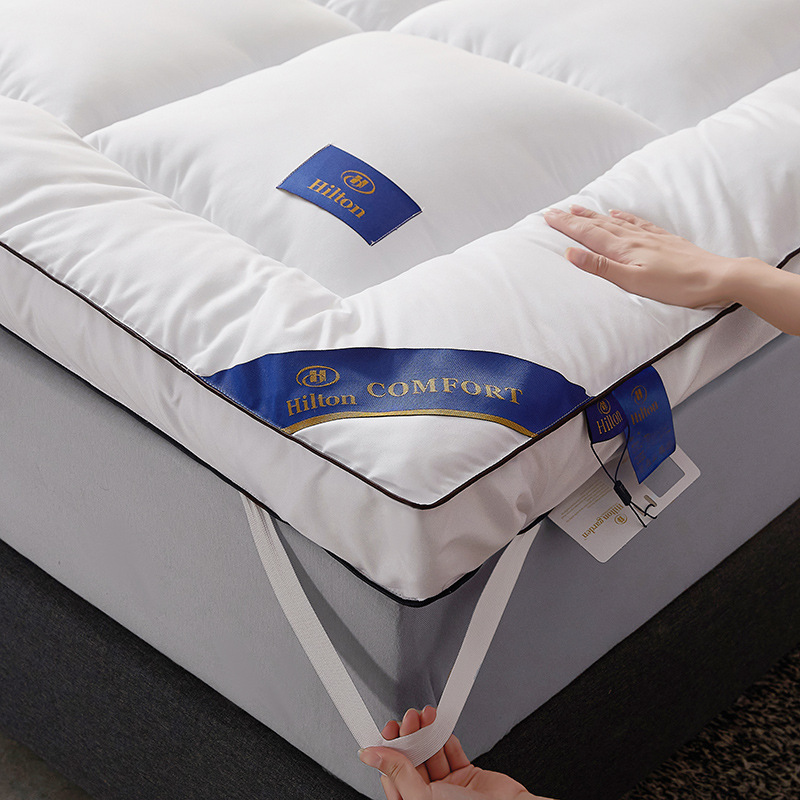 Hilton Hotel Feather Velvet Mattress Thickened Tatami Mattress Double Bed Home Use Student Dormitory Soft Mattress
