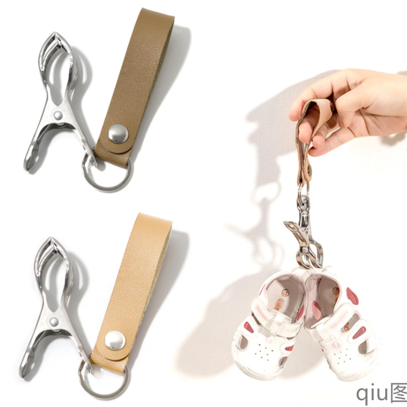 в наличии простой кожаный зажим для обуви для детской коляски многофункциональный зажим из искусственной кожи для сушки обуви