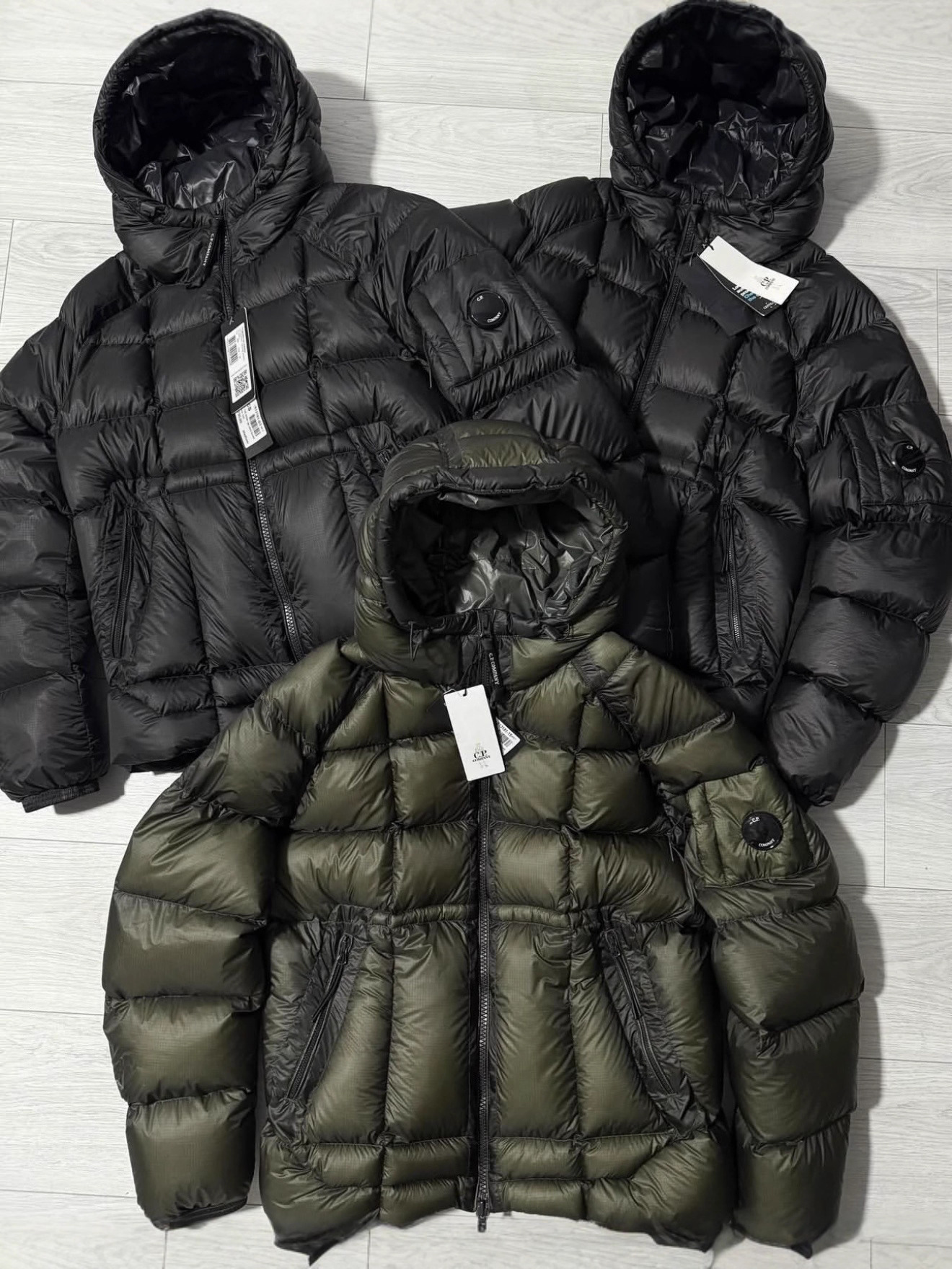 Cross-Border European and American C.P. Company Cotton Jacket Autumn and Winter Trendy Brand Thickened Warm Hooded Coat