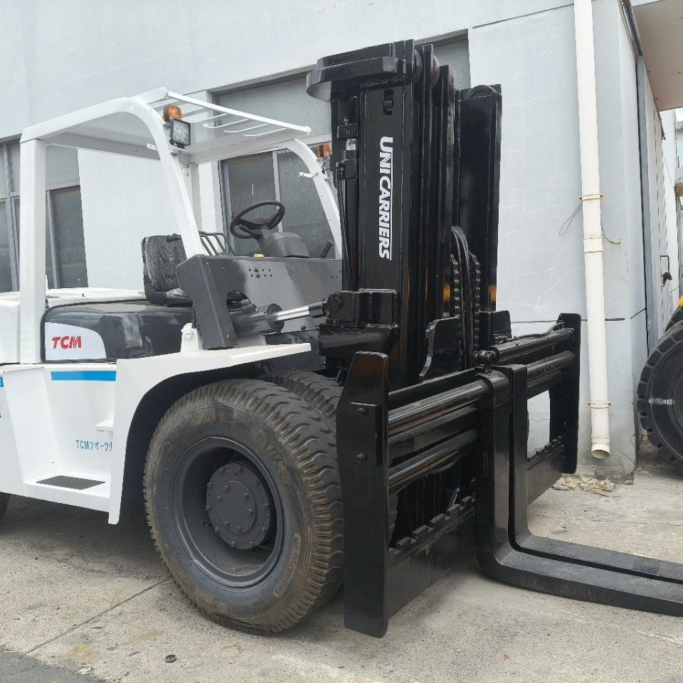 Прямые продажи Tcm 10-тонный погрузчик 10-тонный контейнерный погрузчик в наличии поддерживает экспорт б/у погрузчиков