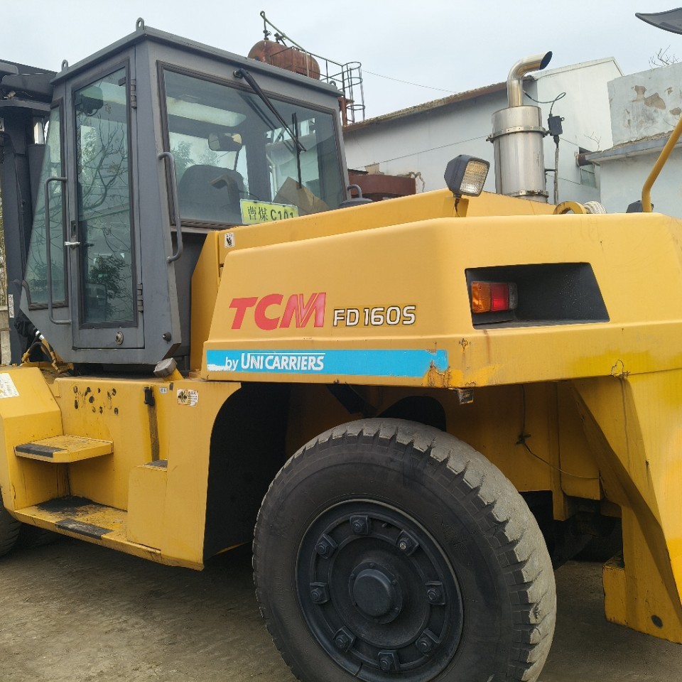 Transfer of the Best Japanese Second-Hand Tcm16 Ton Forklift Imported Forklift