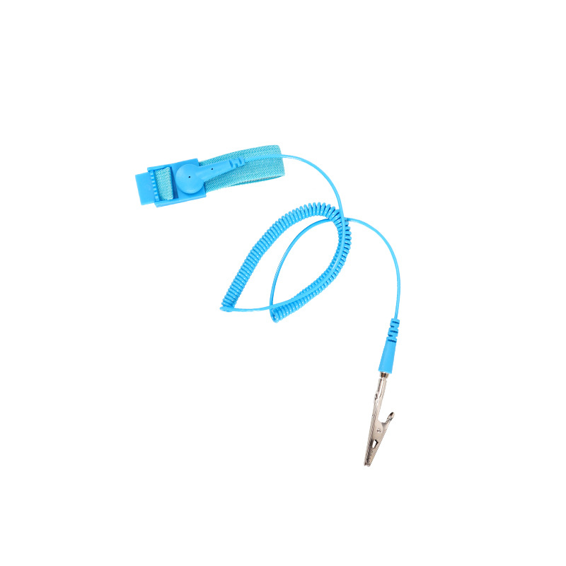 PU wired static ring anti-static wrist strap PVC rope static ring static band LEKO wrist strap