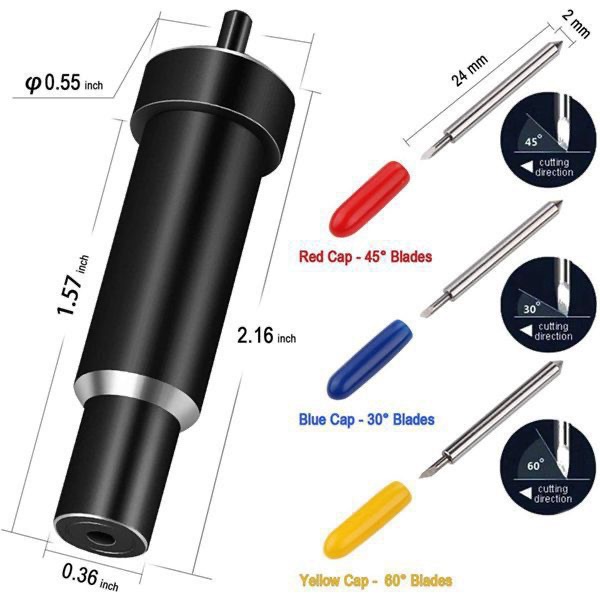 New Is Compatible with Cuicut Deep-Cutting Knife Holder, Exploration Air Knife Holder, Cutting Plotter, Cutting Self-Adhesive Reflective Film Knife