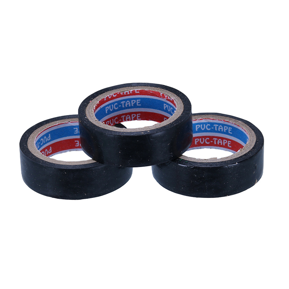 Factory Wholesale Insulated Electrical Tape High Temperature Widened Tape Pipe Wrapping Waterproof Tape Flame Retardant Black Tape