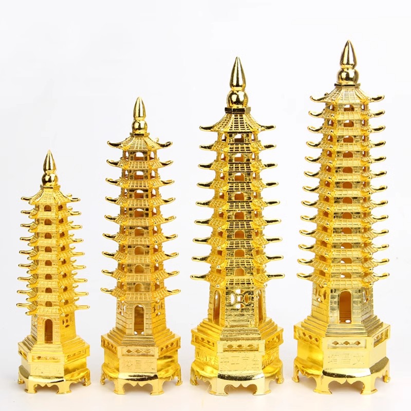 Чистая металлическая декорация башни Вэньчан 13 этаж 9 этаж письменный стол ручка студента подарки