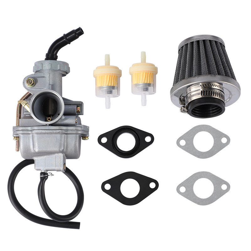 Motorcycle ATV PZ20 carburetor air filter gasket oil filter kit for 70cc90cc110cc
