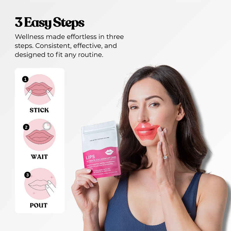 Cross-Border Supply Ultimate Collagen Lip Care Collagen Lip Care Patch Moisturizing
