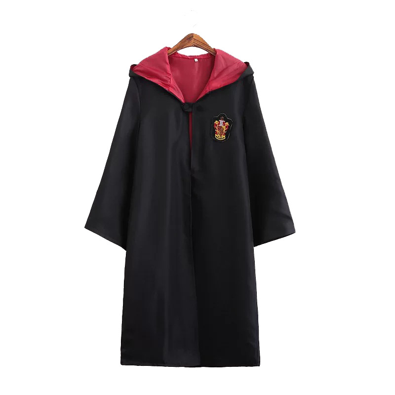 Harry Potter Magic Robe Two-Dimensional Cos Clothes Halloween Robe College Uniform Peripheral Anime Cloak Cloak