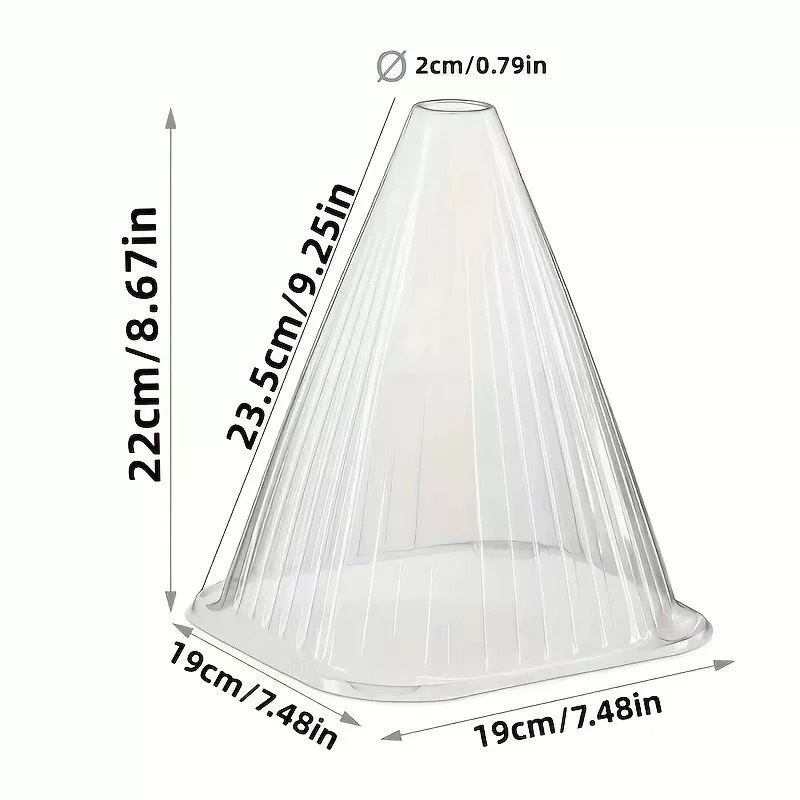 Seedling Protection Cover Vegetable Planting Agriculture Blister Packaging Plant Seedling Wind-proof Cold-proof Protection Cover Insulation Cover