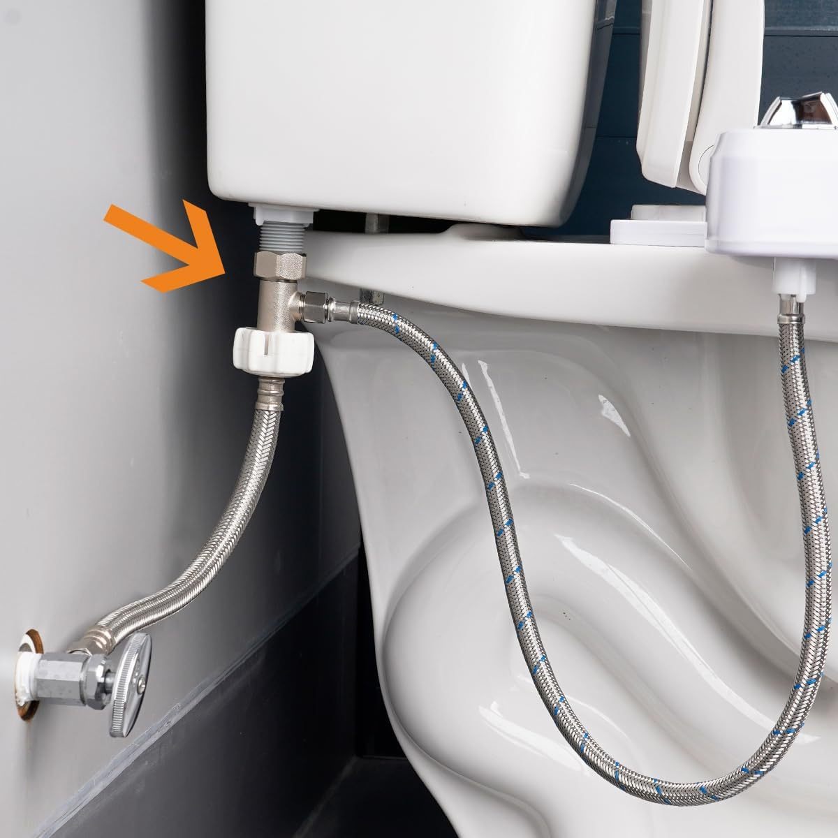 Foreign Trade Cross-Border 1/2 7/8 15/16 Toilet Bidet Tee Joint American T-Shaped Joint Wholesale