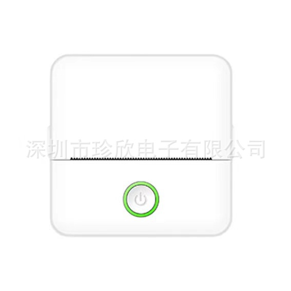 New Foreign Trade Mini Printer Photo Printer Wireless Can Be Connected to Mobile Phone Wrong Question Printer Convenient Printer