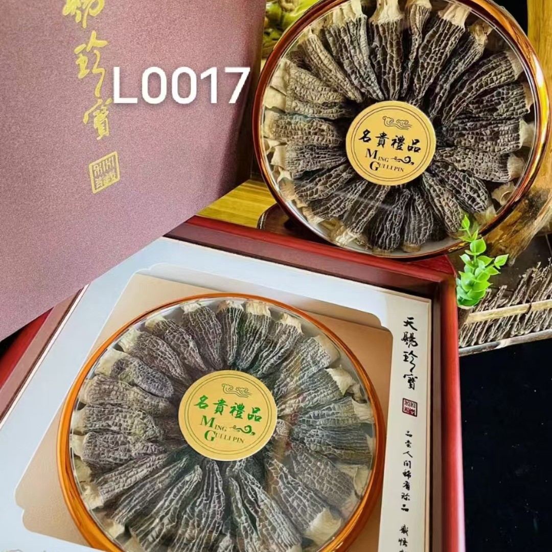 Morchella gift box mountain specialty agricultural products companion gift New Year's Day gift wholesale northeast specialty mushroom