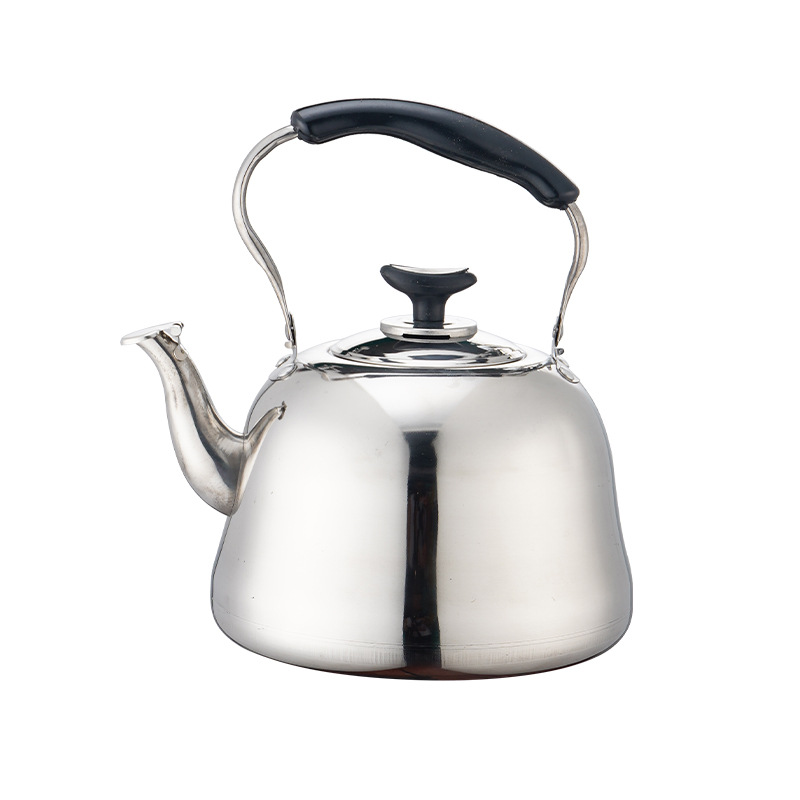 Thickened Stainless Steel Restaurant Teapot Hotel Kettle with Strainer Large Capacity Kettle Gas Induction Cooker Kettle