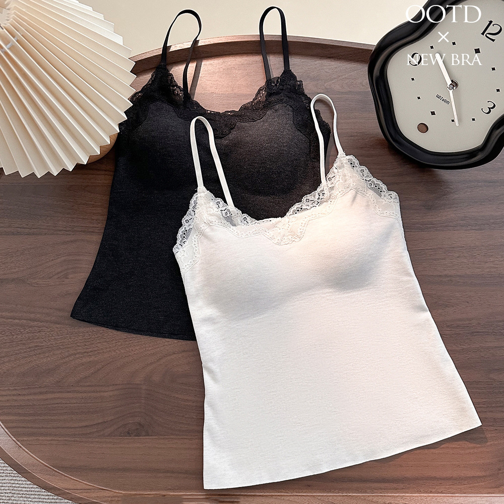 Сексуальная термоблузка Cynl для женщин зимой с подкладками для груди, облегающим внутренним слоем, чистый атласный топ с бретелями