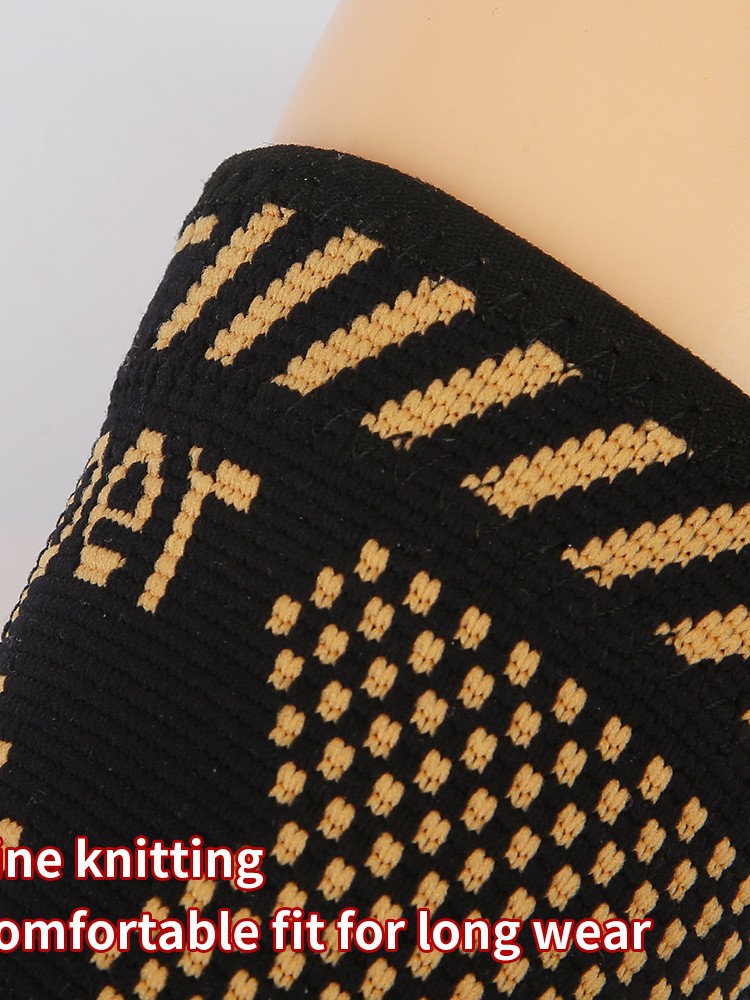 Copper Ion Ankle Support Basketball Running Mountaineering Sports Elastic Knitted Breathable Copper Fiber Ankle Support Ankle Support