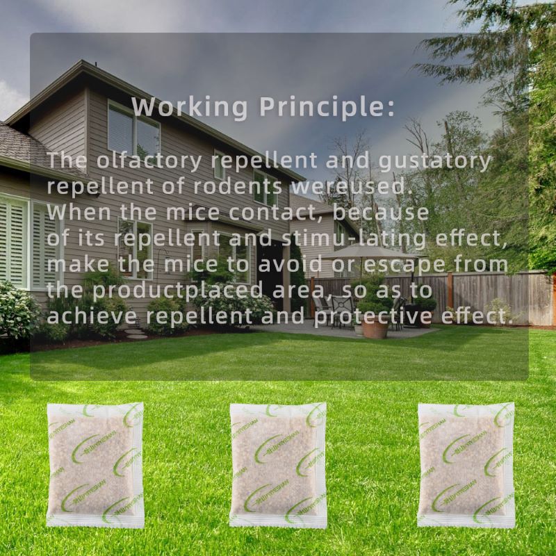 Amazon Cross-Border Hot-Selling Rat Repellent Bag, Courtyard Rat Repellent, Indoor Household Insect Repellent, Household Rat Repellent and Insect Repellent Sachet