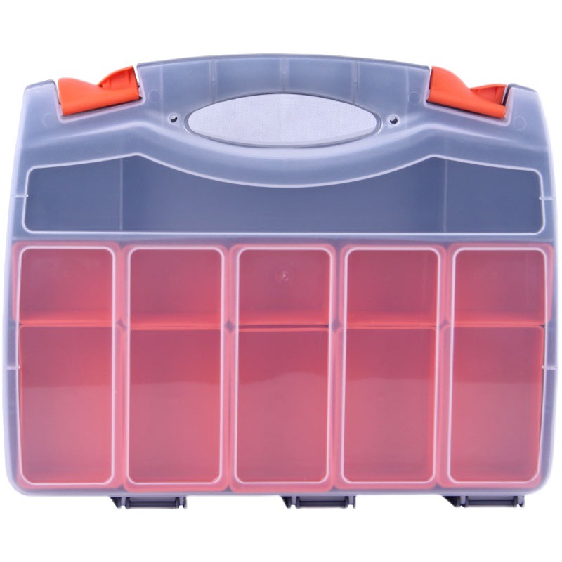 Thickened Building Block Divider Screw Portable Storage Box Combination Double-Sided Electronic Component Plastic