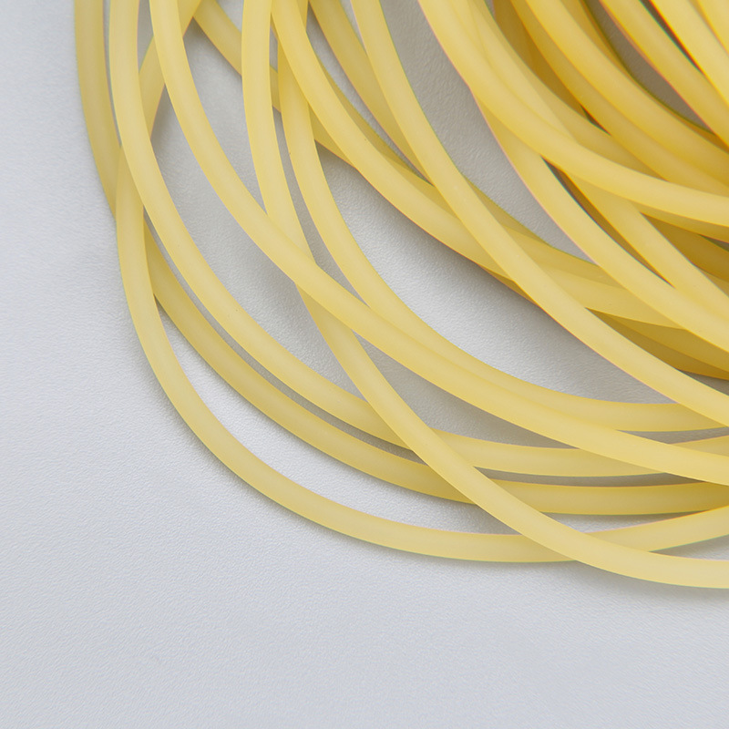Latex Tube 3.5mm Solid Rubber Band Factory Direct Supply 2.5mm Plain Slingshot Elastic Tube Latex Silk Binding