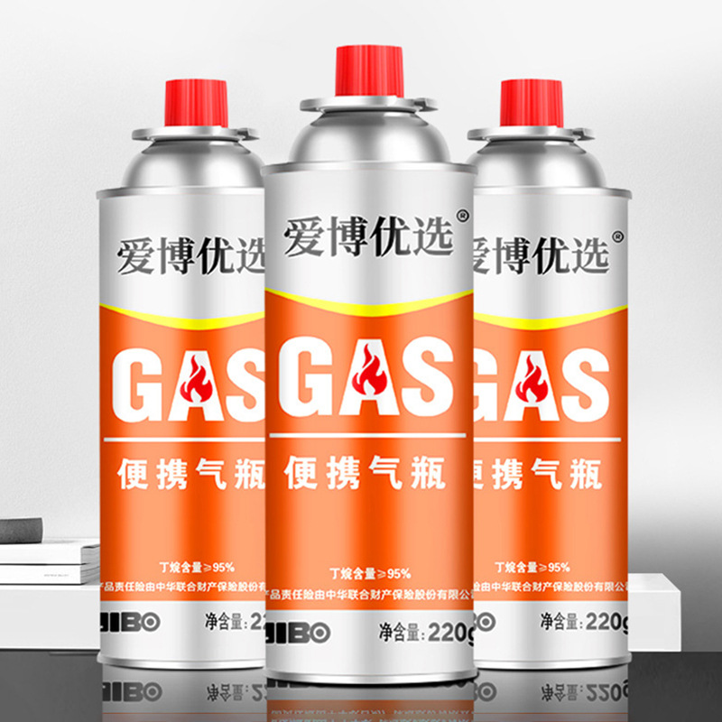 Оптовая продажа кассетной газовой плиты для кемпинга, универсальная газовая бутылка, портативная газовая плита