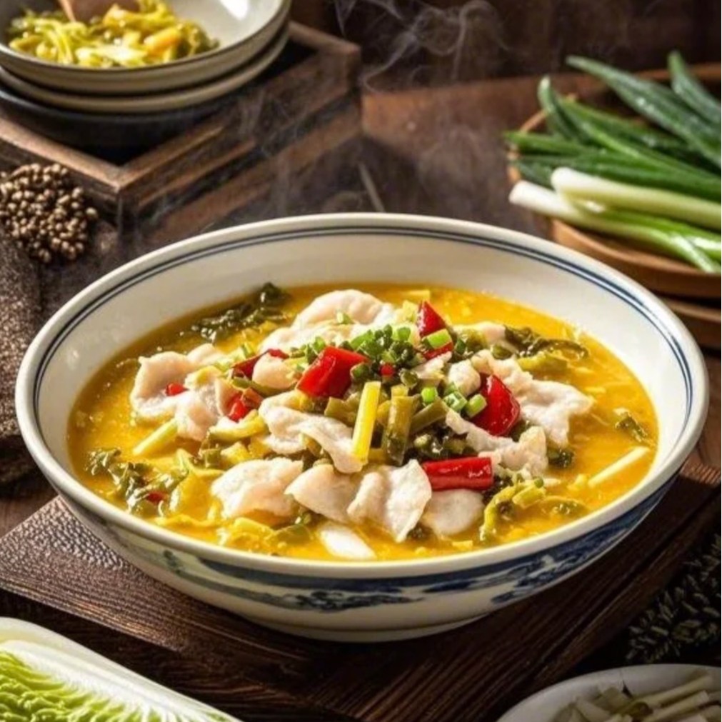 Pickled Fish, Golden Soup, Pickled Fish, Pulp-Free, Thorn-Free Sandfish Fillet, Pre-Made Golden Soup, Pickled Fish