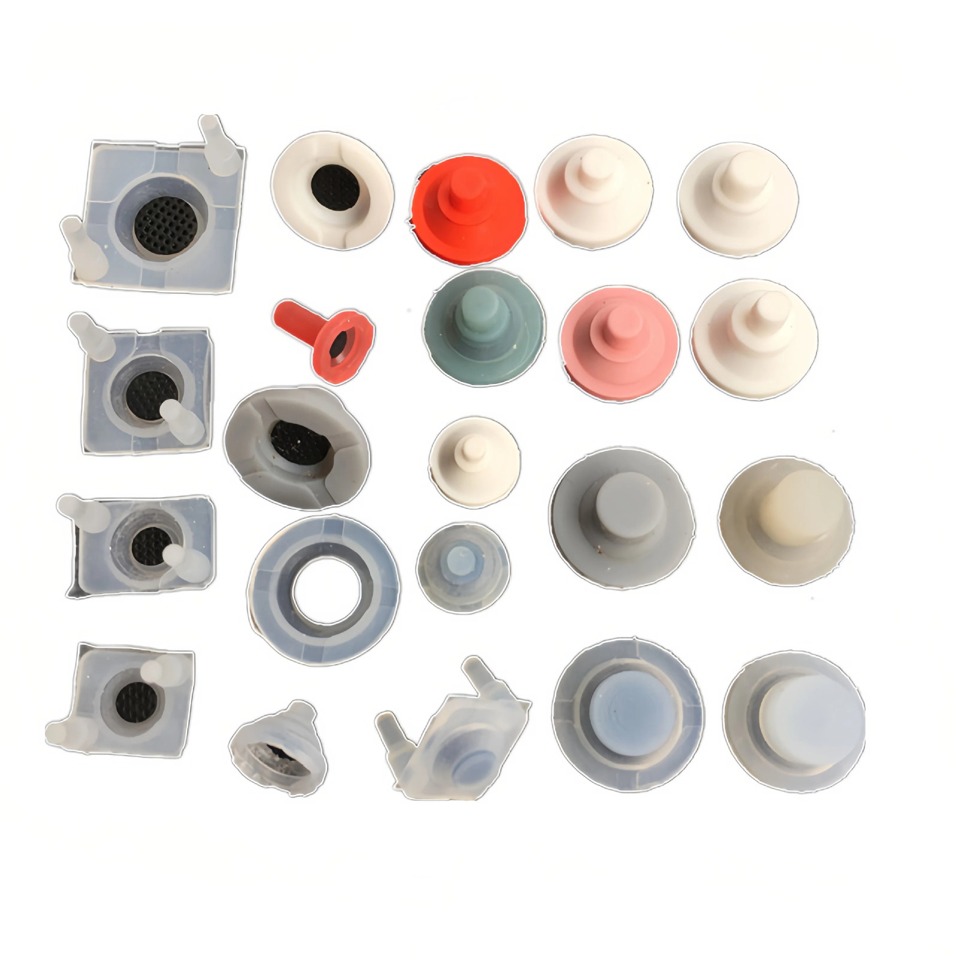 Source Manufacturer Molds Customized Silicone Plugs, Silicone Electronic Product Sealing Plugs, Rubber Plugs, Silicone Special Parts