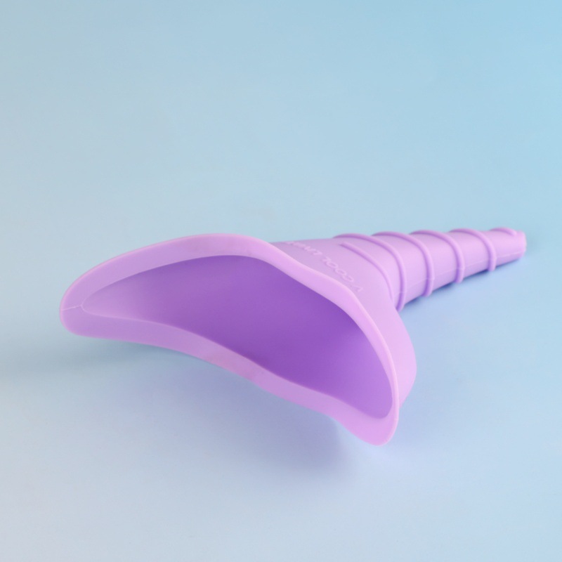 Cross-Border Hot-Selling New Portable Silicone Urinal for Women Outdoor Travel Emergency Foldable Vertical Urinal