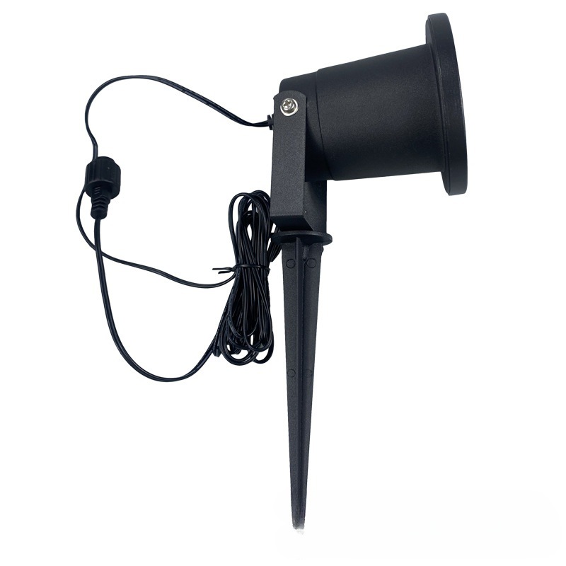 New Bright snowflake projection lamp outdoor Christmas blizzard LED snowflake lamp lawn garden stage lamp cross-border