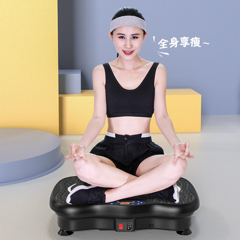 Wholesale new cross-border fat rejection machine upgrade fat reduction shaking machine home slimming Bluetooth remote control fat rejection machine generation