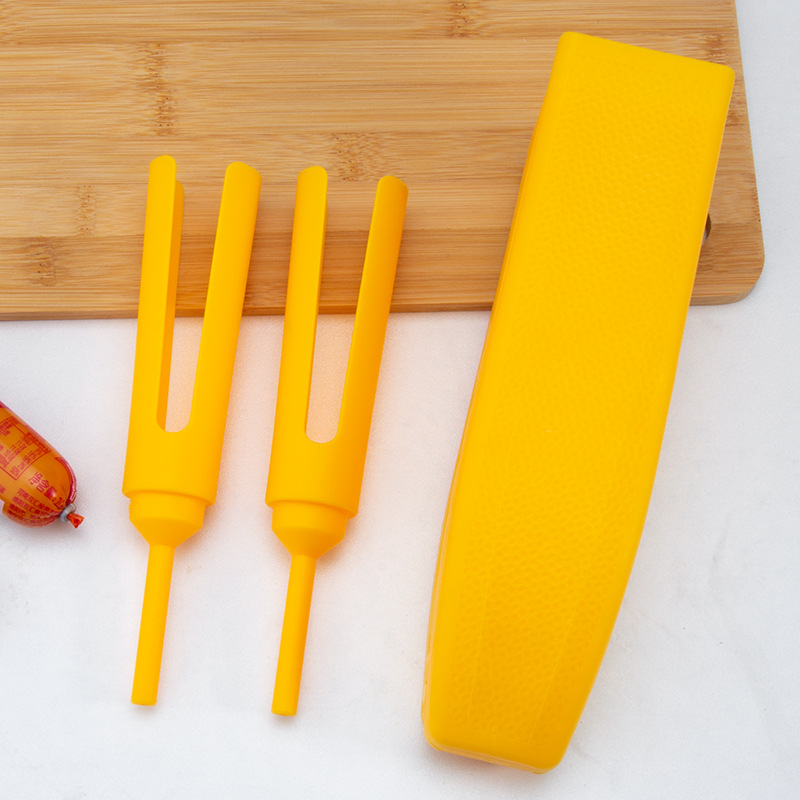 Direct selling barbecue ham sausage cut flower wearing string hot dog knife sausage cut flower opening artifact sausage stall tool