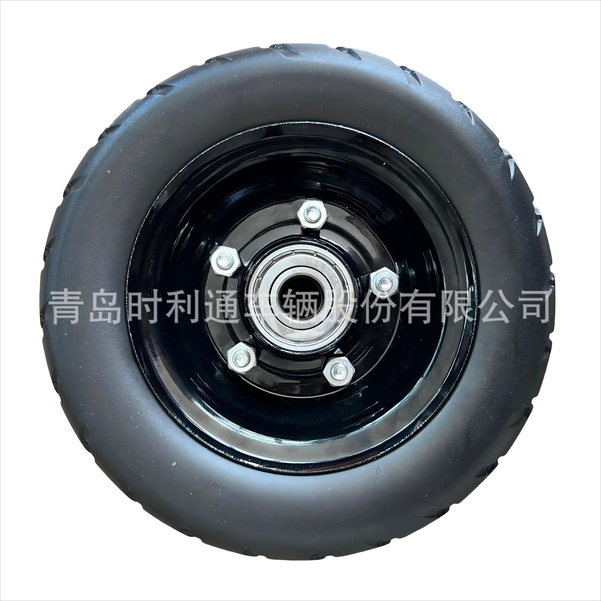 Factory Sales 10inch Pu Foam Wheels Customizable Solid Wheels Trolley Tool Cart Warehouse Cart Tires