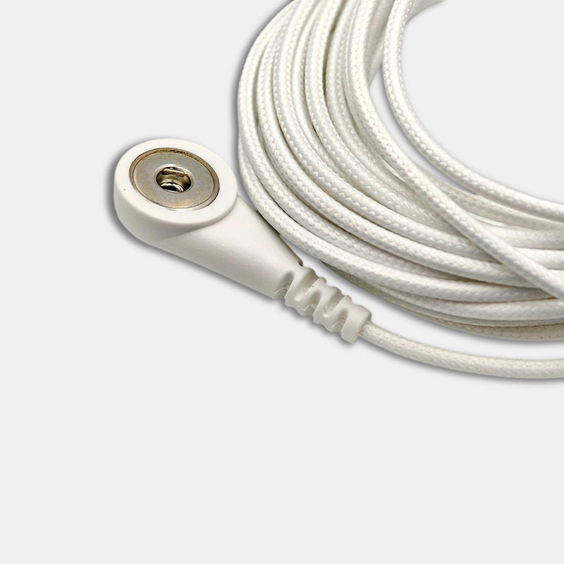 Manufacturer Supplies Grounding Pad Grounding Wire Braided Wire Anti-Static Grounding Wire Anti-Static Desk Mat Grounding Buckle Wholesale