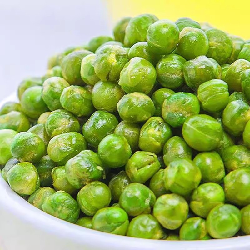 Internet-Famous Green Pea Snacks, Garlic-Flavored Original Flavor Green Peas, Snacks to Accompany Drinks, Bulk Snacks