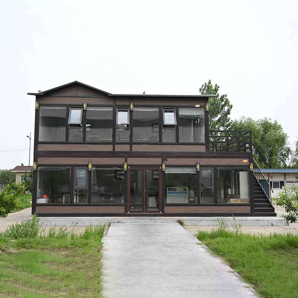 Customized Prefabricated Integrated House Steel Structure House Commercial Integrated House Office Custom Mobile House