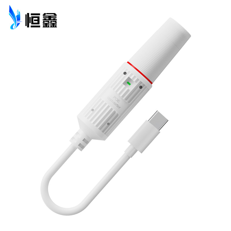 48V to 5V2.4A Standard Poe Converter Wifi Camera Tablet Phone Type-C Port Power Supply Module