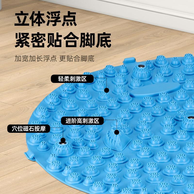 Finger Pressing Plate Adult Meridian-dredging Jogging TPE Foot Massage Foot Pad Adult Toe Pressing Plate Oversized Acupoint Finger Pressing Plate