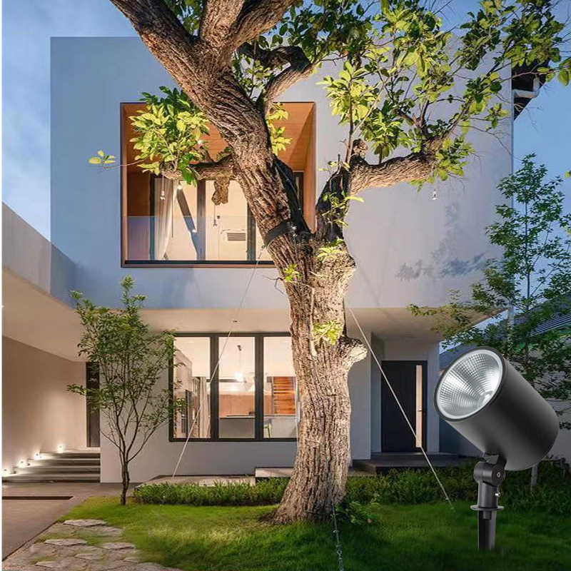 Outdoor Spotlights Waterproof Tree Lights Landscape Courtyard Garden Lawn Ground Floodlights Outdoor Greening Tree Lights