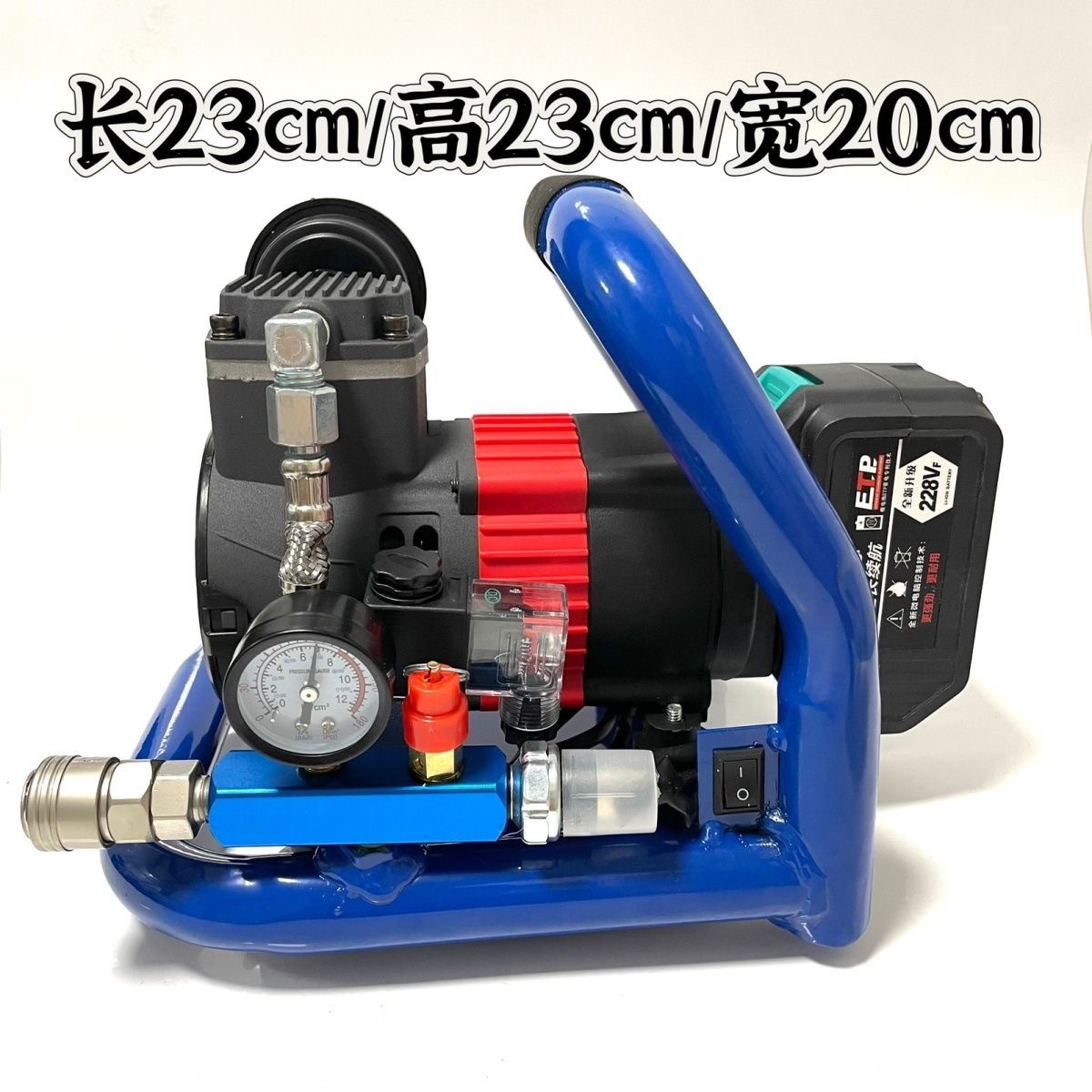 Makita Plug-In Cross-Border Wireless Multi-Functional Household Portable Rechargeable Lithium Air Compressor Electric Air Compressor