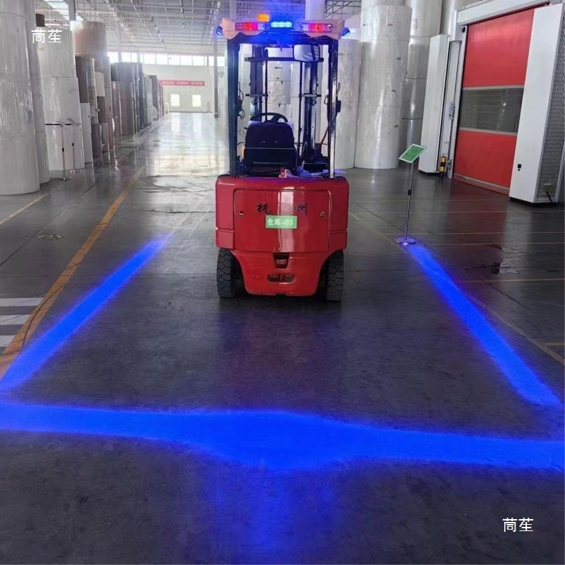 Forklift Area Light Led Warning Light Straight Line Red and Blue Light Width Contour Boundary Range Light