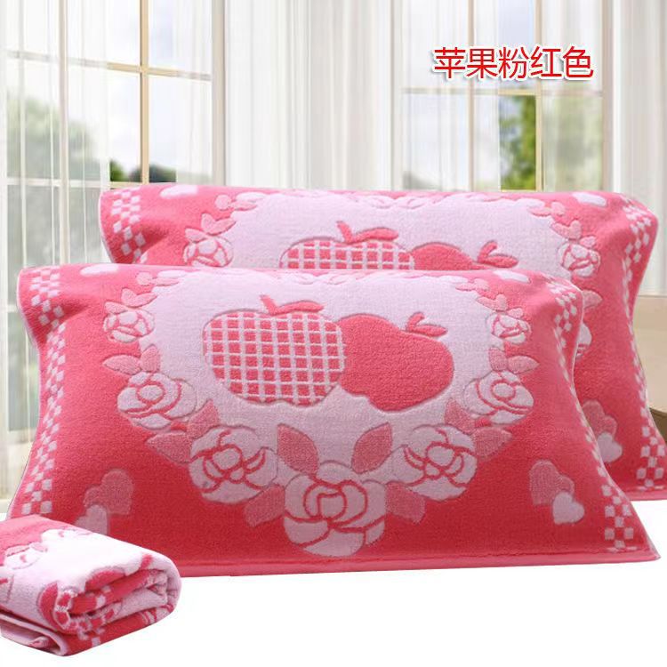 Классическое махровое полотенце для подушки, утолщенное, не выцветающее, для свадебных пар, большое