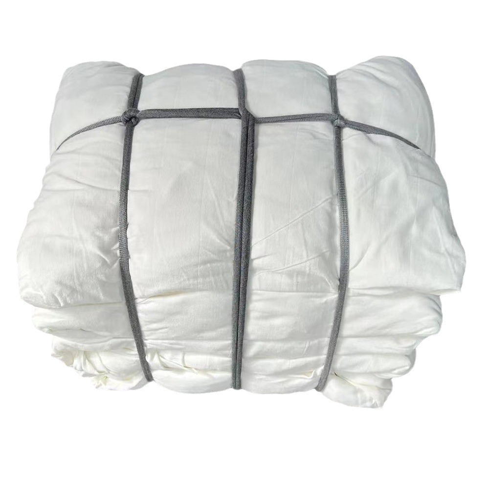 Suzhou Machine Cleaning Cloth Absorbs Water and Oil, Industrial White Machine Cloth, All-Cotton Rag, Large Piece, Dust-Free, Lint-Free, All-Cotton