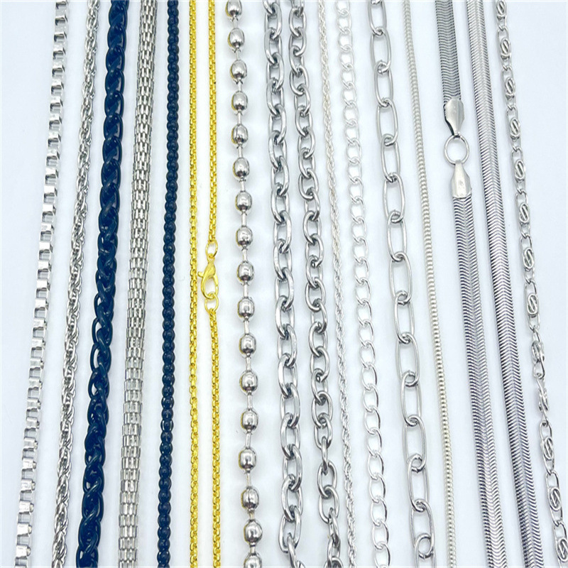 Iron encryption chain extension chain twisted chain fashion jewelry chain iron chain waist chain bag chain bracelet factory wholesale
