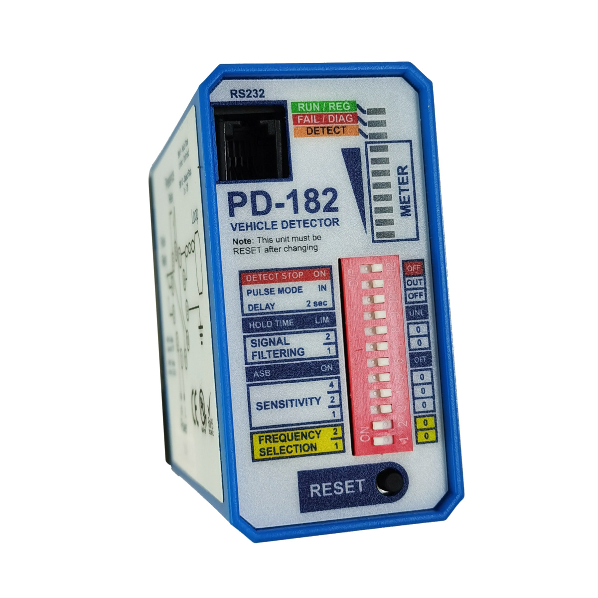 To-flight PD182 vehicle loop detector anti-smashing vehicle induction parking lot ground detection vehicle detector