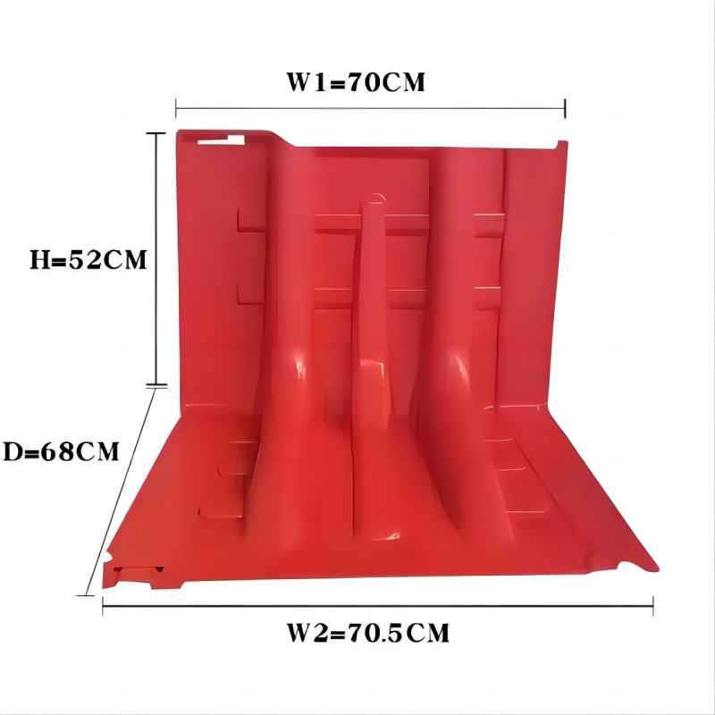 FLood-proof and FLood-proof Water BaffLe Underground Garage Leak-proof abs Water BaffLe Gate MovabLe L-shaped Water-absorbing Expansion Sandbag