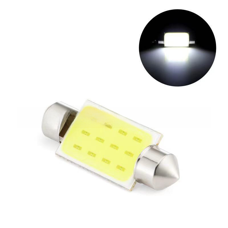 Car LED roof light COB double tip high brightness interior light interior light trunk light reading light