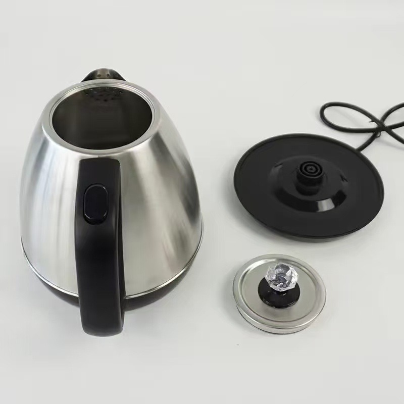 Cross-Border Export Electric Kettle Stainless Steel Electric Kettle European Standard 220V European Standard Household Electric Teapot 110V American Standard