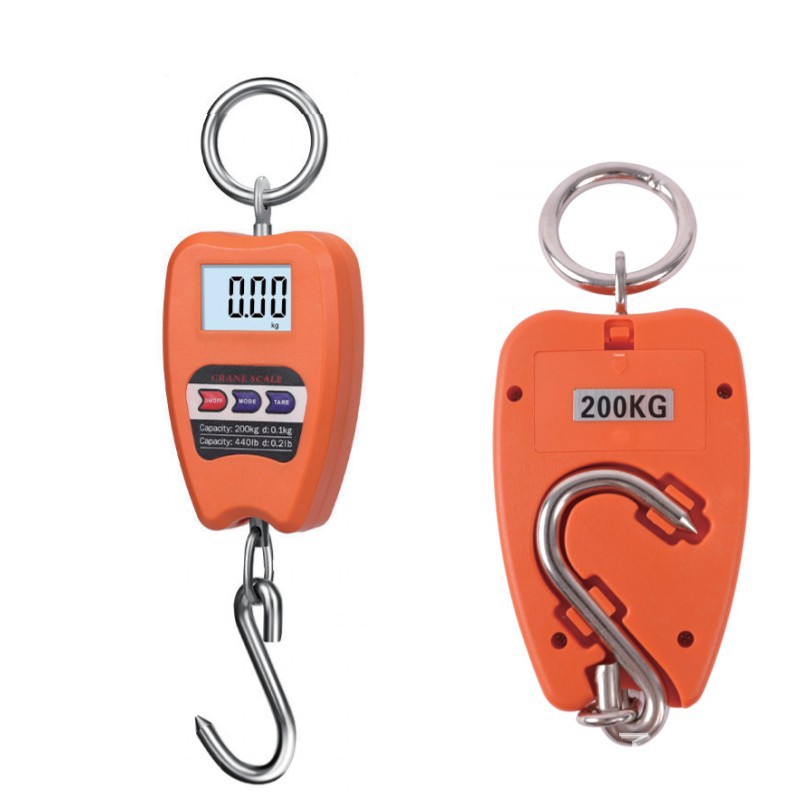 200kg Hook scale heavy-duty scale battery type hanging scale fishing scale industrial scale fishing scale electronic hanging scale