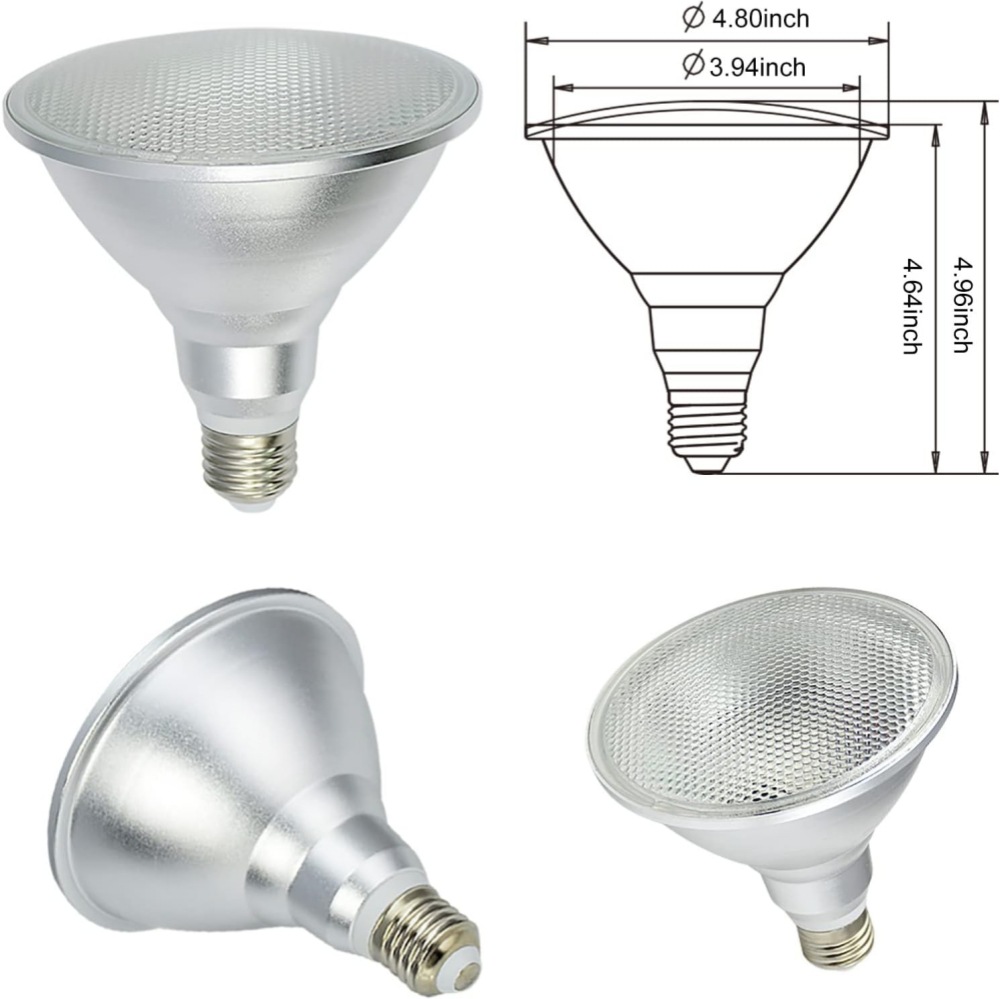 PAR30 RGB Timing 10W par38 RGBW 30W Spinning Aluminum Colorful Remote Control Spotlight Outdoor PAR Light