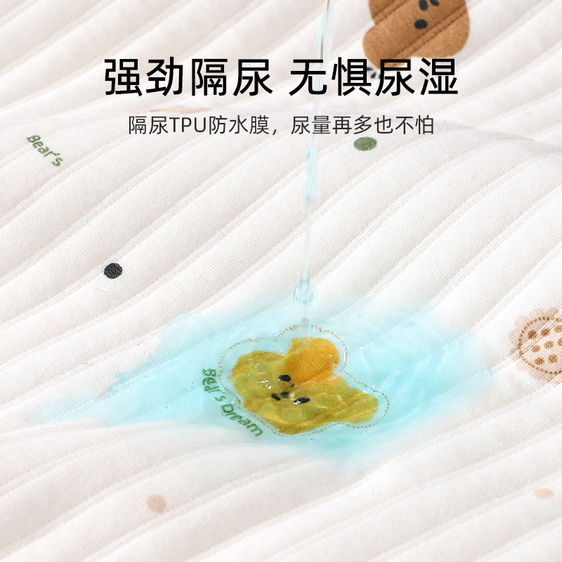 Soft cloud diaper pad baby waterproof washable large size aunt physiological period mattress children breathable watch pure cotton