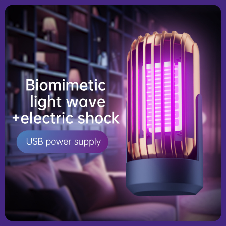 New cross-border usb electric shock mosquito lamp household indoor led mosquito lamp mosquito repellent night light electric mosquito lamp foreign trade