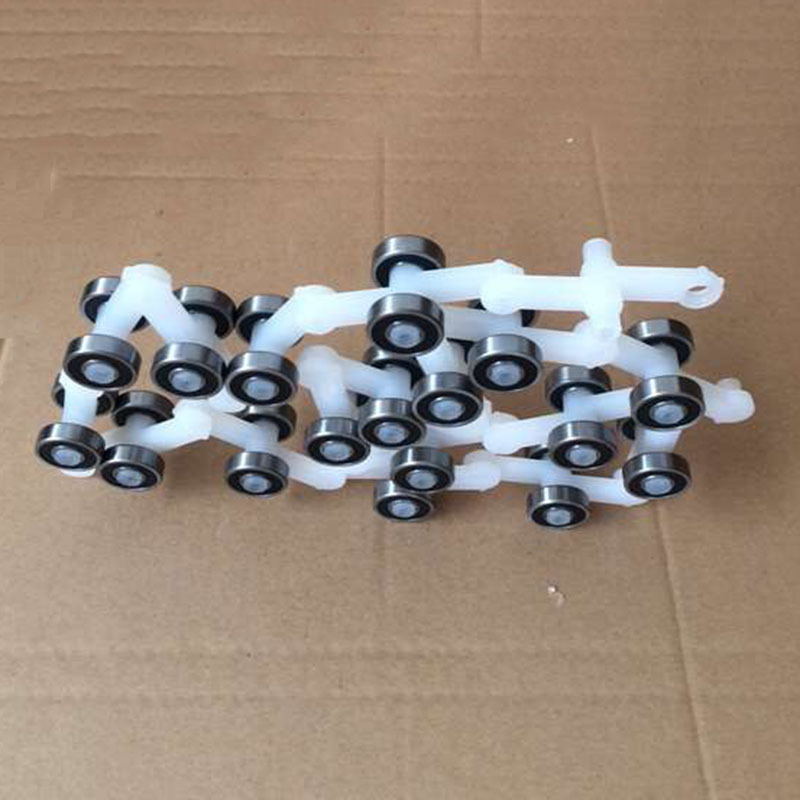 Suitable for Schindler Escalator Return Chain 17-Section Single and Double Fork Handrail with Return Chain Pulley Group Elevator Parts